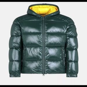 SAVE THE DUCK MENS HOODED JACKET 1475 ALPINE GREEN